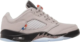Nike Air Jordan 5 Retro Low PSG pumice/black/plum eclipse/game royal (Herren)