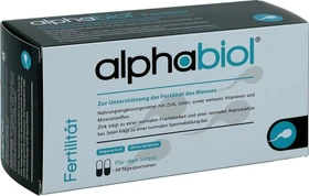 alphabiol Fertilität für den Mann Kapseln, 60 Stück