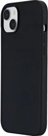 eSTUFF Infinite Riga Silicone Cover für Apple iPhone 15 Plus schwarz