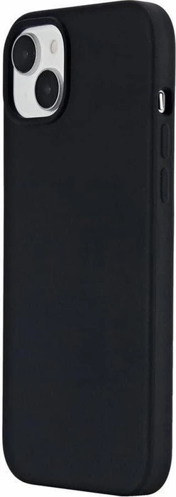eSTUFF Infinite Riga Silicone Cover für Apple iPhone 15 Plus schwarz
