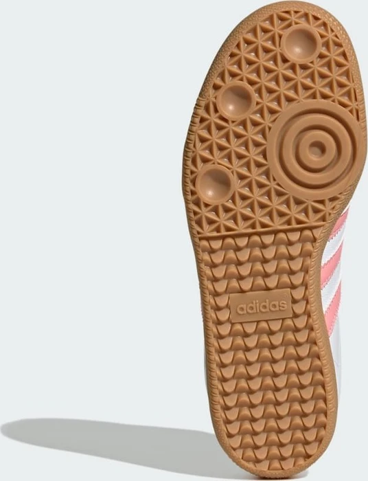 adidas Samba OG cloud white/semi pink spark/gum (Junior)