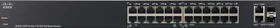 Cisco SF200 Rackmount Smart Switch, 24x RJ-45, 2x RJ-45/SFP, 180W PoE (SF200-24FP)