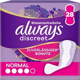 Always Discreet Normal Hygieneeinlage, 28 Stück