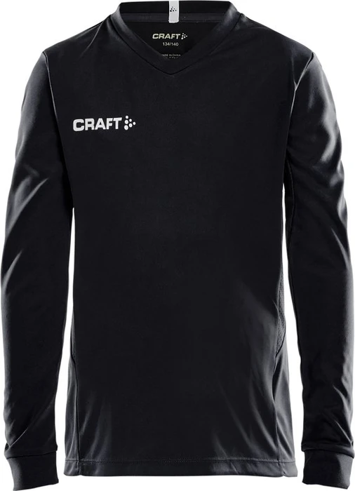 Craft Squad Go Funktionsshirt langarm schwarz (Junior)