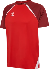 hummel Lead 2.0 Funktionsshirt kurzarm true red/maroon (Herren)