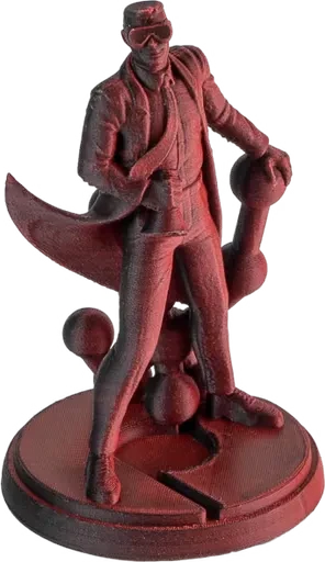 Polymaker Panchroma PLA Dual matt, Shadow Red (Black-Red), Spule, 1.75mm, 1.00kg