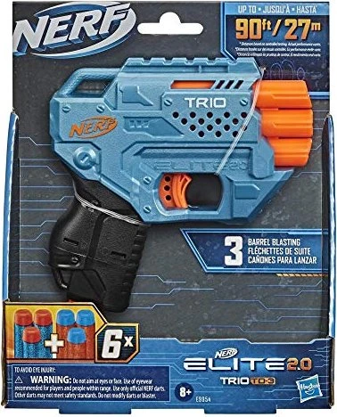 Hasbro Nerf Elite 2.0 Trio TD-3