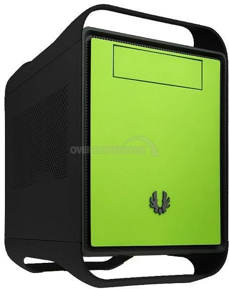 BitFenix Prodigy Toxic schwarz/grün, Mini-ITX