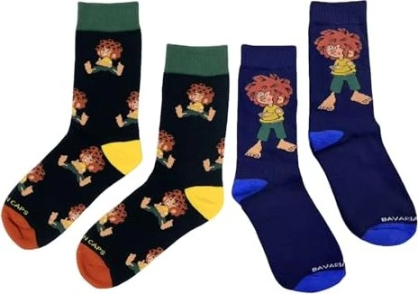 Bavarian Caps Pumuckl Socken, 2 Paare