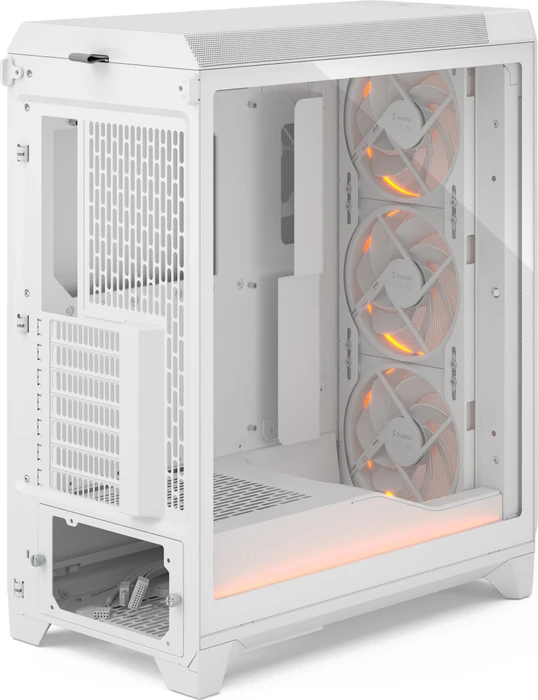Fractal Design Meshify 3 Ambience Pro RGB White TG Clear Tint, weiß, Glasfenster