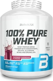 BioTech USA 100% Pure Whey Himbeere/Käsekuchen 2kg