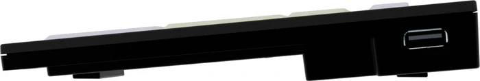 LogicKeyboard Nero Slim Line Dyslexie Keyboard PC, USB, DE