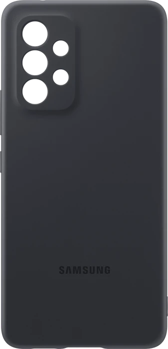 Samsung Silicone Cover für Galaxy A53 5G schwarz