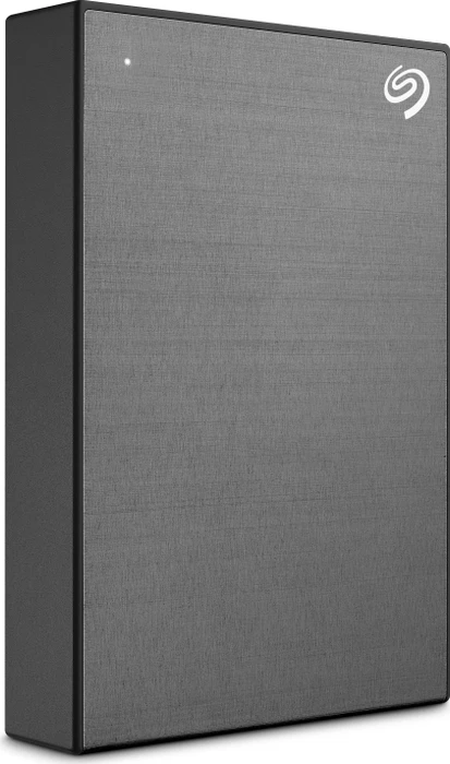 Seagate One Touch Portable HDD, Space Gray, 5TB, +Rescue, USB 3.0 Micro-B