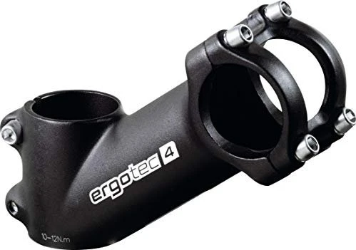 Ergotec High Crab 2 31.8mm/28.6mm +35° Vorbau 90mm schwarz sandgestrahlt