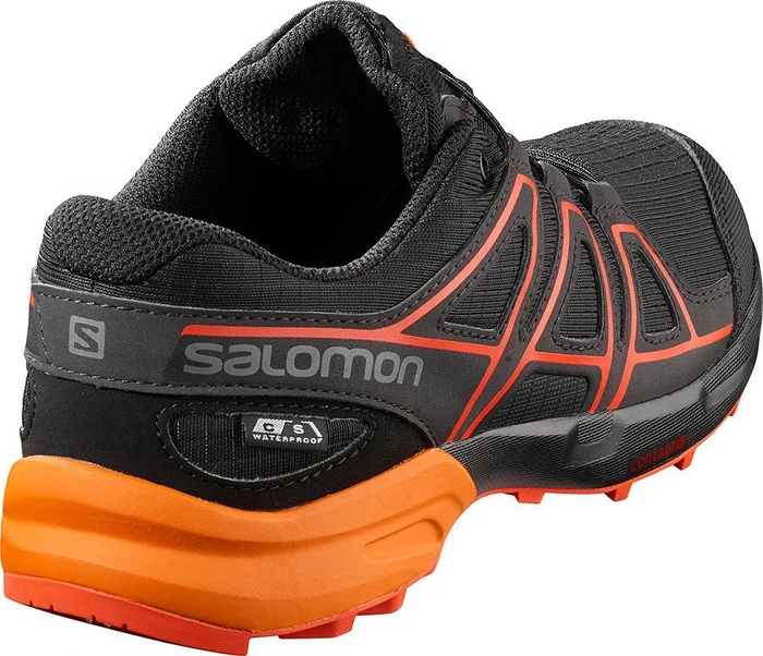 Salomon Speedcross CSWP black/tangelo/cherry tomato (Junior)
