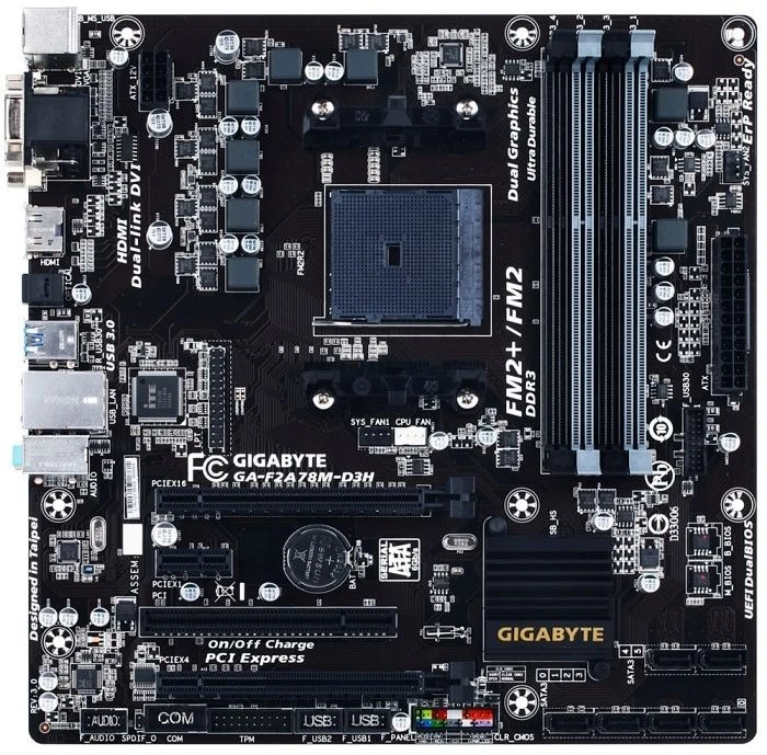 GIGABYTE GA-F2A78M-D3H (Rev. 3.0) (AMD FM2+)