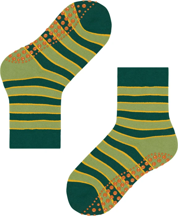 Falke Simple Stripes Socken emerald (Junior)