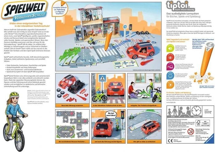 Ravensburger tiptoi Spiel: Spielwelt Verkehrsschule