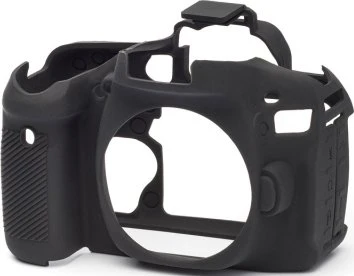 EasyCover Silikonhülle für Canon 80D schwarz