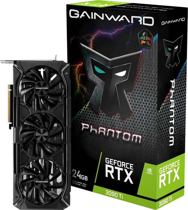 Gainward GeForce RTX 3090 Ti Phantom, 24GB GDDR6X, HDMI, 3x DP