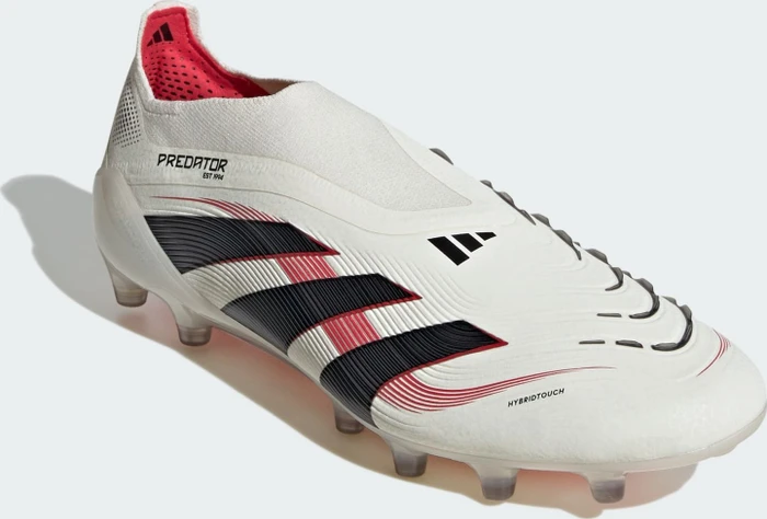 adidas Predator Elite Laceless AG off white/core black/pure ruby (Junior)