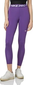Nike Pro Leggings Hose lang purple cosmos/white (Damen)