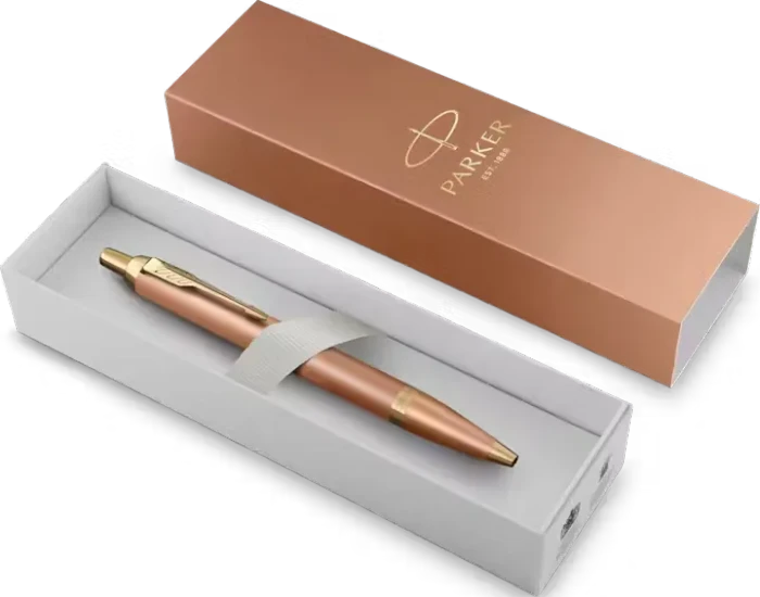Parker IM Writing Rituals Kugelschreiber orange/gold trim, Geschenkbox