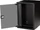 Equip Eco Mount 10" Wandgehäuse 9HE, Flatpack, Sicherheitsglastür, IP20, RAL 9005, 300mm tief (EWM-09-3030-B)