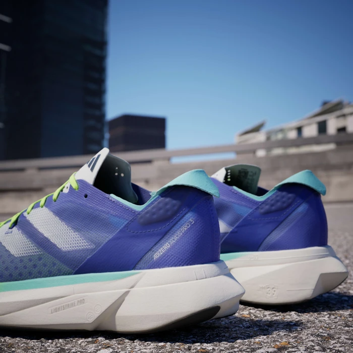 adidas Adizero Adios Pro 3 cobalt blue/zero metalic/lucid lemon (Damen)