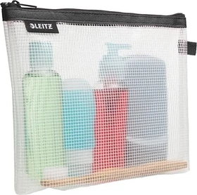 Leitz WOW Traveller Zip-Beutel Kosmetik schwarz
