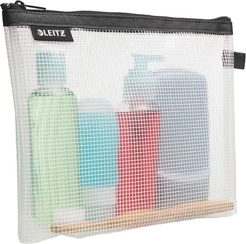 Leitz WOW Traveller Zip-Beutel Kosmetik schwarz