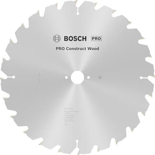 Bosch Professional PRO Construct Wood Kreissägeblatt 24Z, 350x2.5x30mm, 1 Stück