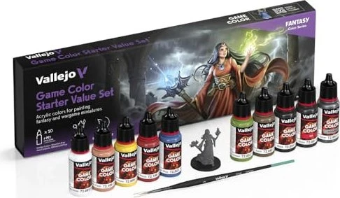 Vallejo Game Color Fantasy Color Series Starter Value Set Farbset, 10-tlg.