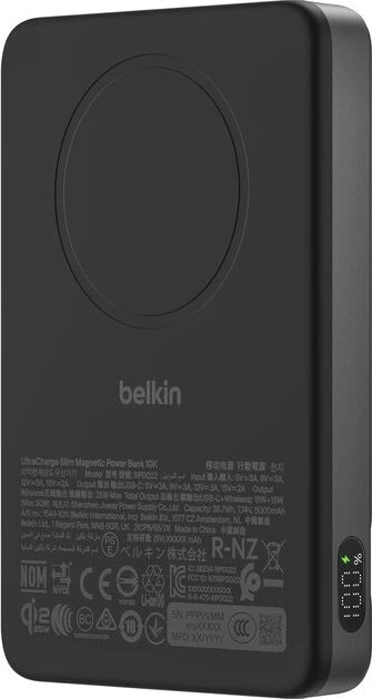 Belkin UltraCharge Magnetische Powerbank 10K schwarz