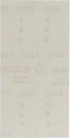 Bosch Professional M480 Best for Wood and Paint Gewebeschleifblatt K240, 93x186mm, 10 Stück