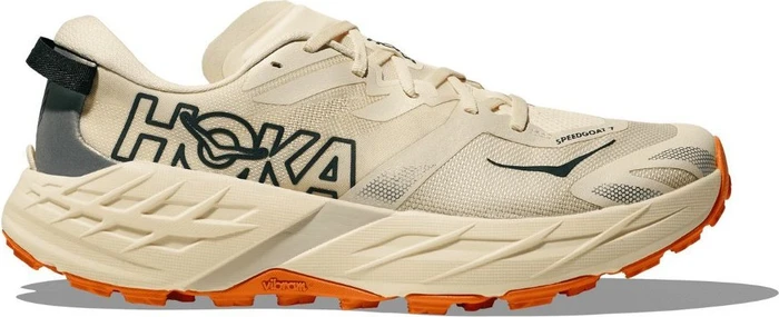 Hoka Speedgoat 7 vintage yellow/tumeric (Herren)