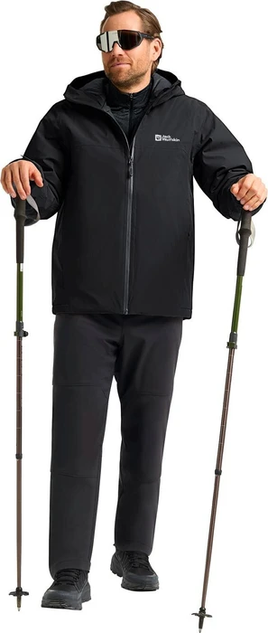 Jack Wolfskin Wisper Insulated Funktionsjacke schwarz (Herren)