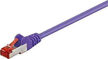 goobay Patchkabel, Cat6, S/FTP, RJ-45/RJ-45, 5m, violett