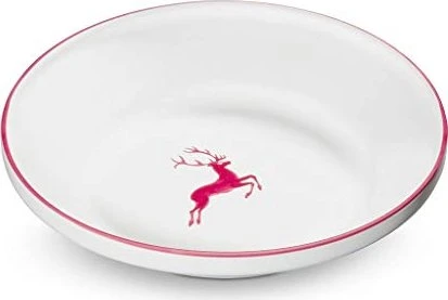 Gmundner Keramik Bordeauxroter Hirsch Schüssel 32cm