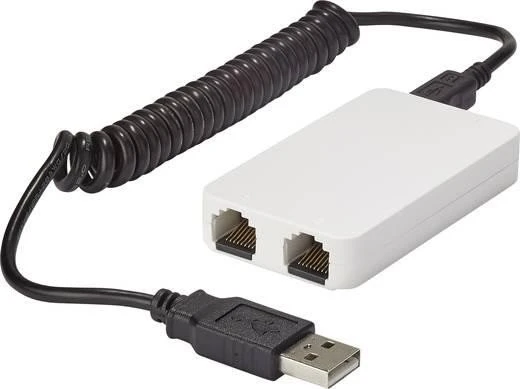Renkforce Superslim Desktop Switch, 3x RJ-45