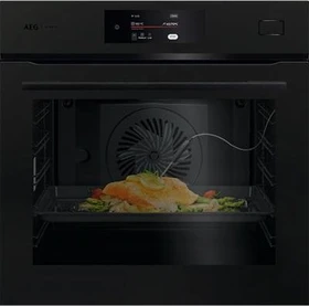 AEG Electrolux 8000 MealAssist mit SteamPro BS7810T Dampfbackofen matt black