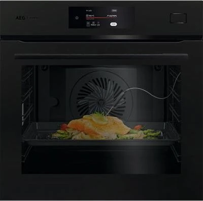 AEG Electrolux 8000 MealAssist mit SteamPro BS7810T Dampfbackofen matt black