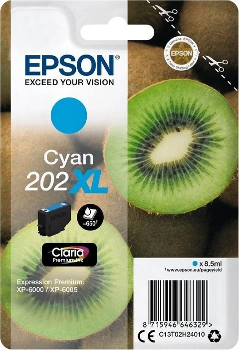 Epson Tinte 202XL cyan