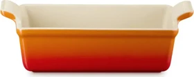 Le Creuset Auflaufform Tradition rechteckig 14.5x7.1cm 1.4l ofenrot