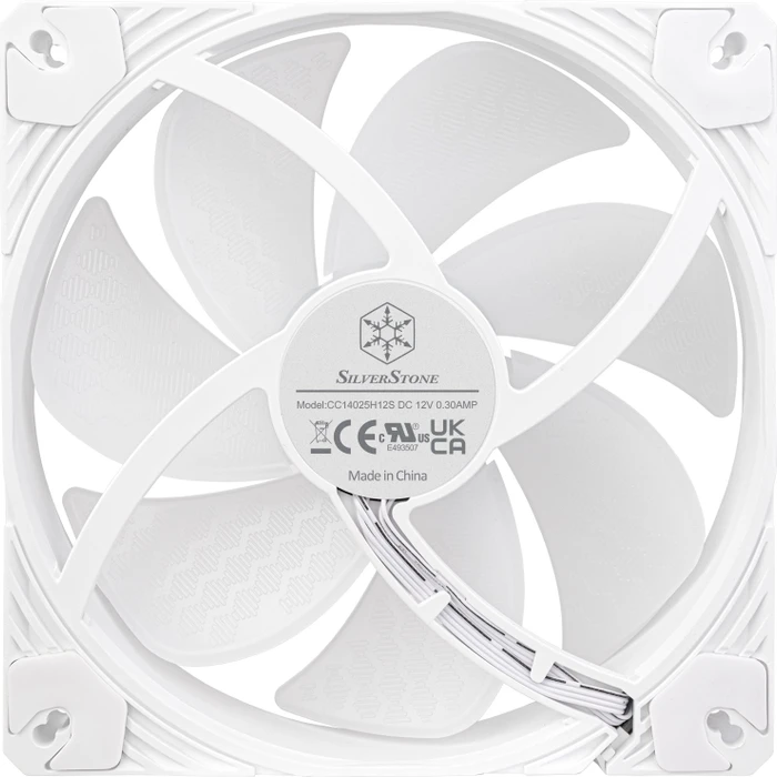 SilverStone Shark Force 140 ARGB, weiß, 140mm