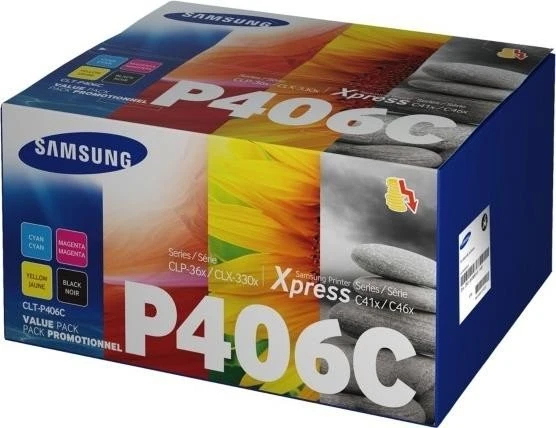Samsung Toner CLT-P406C Rainbow Kit
