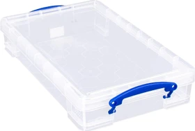 Really Useful Box Aufbewahrungsbox, 6l, transparent