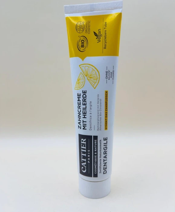 Cattier Heilerde Zitrone Zahncreme, 75ml