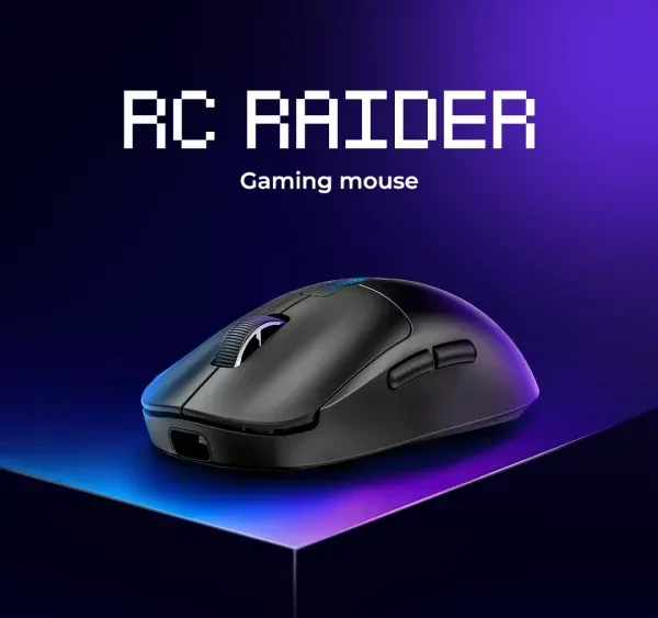 Proove RC Raider 8K Wireless Gaming Mouse, schwarz, USB/Bluetooth
